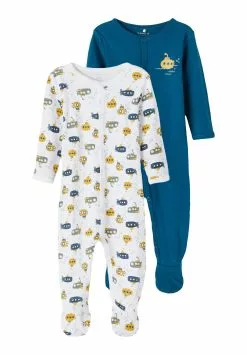 NAME IT Nbmnightsuit 2 Pack - Kruippakje - Legion Blue
