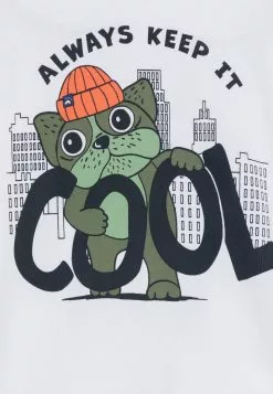 NAME IT Nmmvux 2 Pack - T-Shirt Print - Bright White/Coral -Shirt Zacht Verkoop ac740f44fd214a5baefc3a8562d6019c