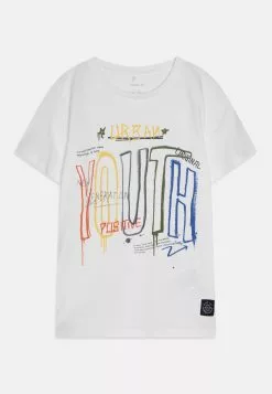 NAME IT Nkmdofus - T-Shirt Print - Bright White