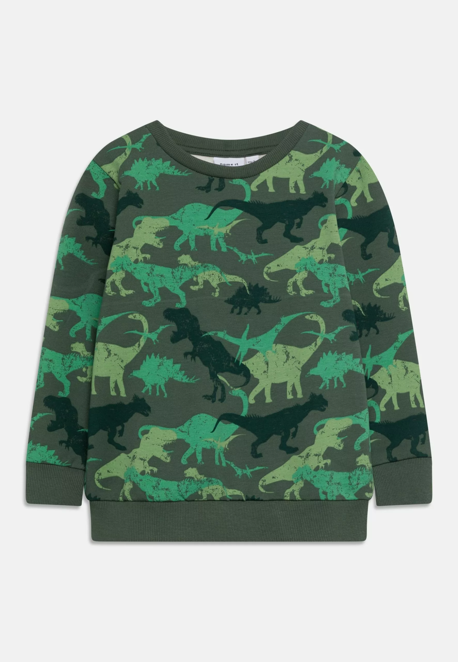 NAME IT Nmmtelle Ls Bru Pb - Sweater - Duck Green 1 NAME IT Nmmtelle Ls Bru Pb - Sweater - Duck Green