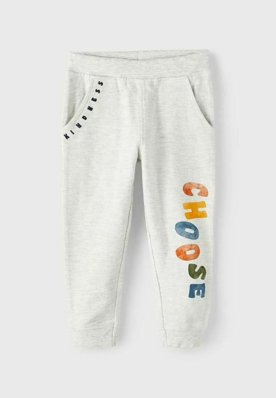 NAME IT Print - Trainingsbroek - Light Grey Melange 4 NAME IT Print - Trainingsbroek - Light Grey Melange - Afbeelding 4