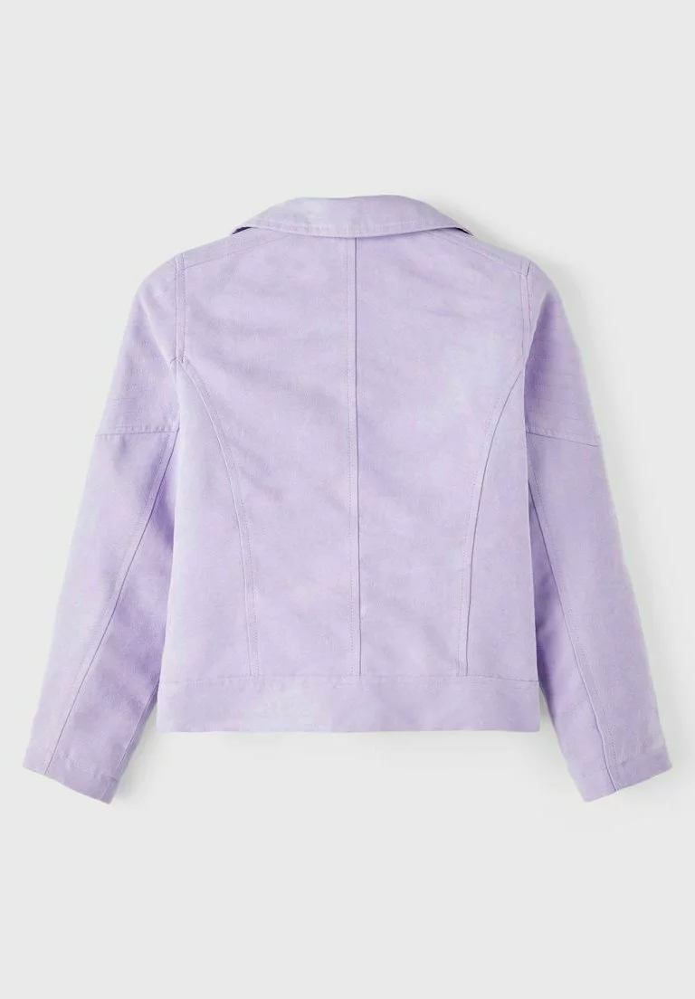 NAME IT Imitatieleren Jas - Sand Verbena 2 NAME IT Imitatieleren Jas - Sand Verbena - Afbeelding 2