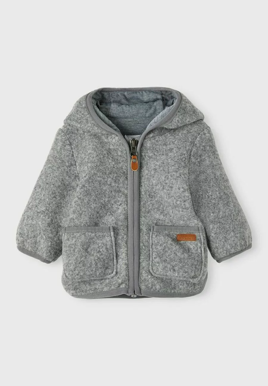 NAME IT Winterjas - Grey Melange 5 NAME IT Winterjas - Grey Melange - Afbeelding 5