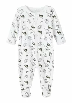 NAME IT W/F Dino Noos - Pyjama - Bright White 2