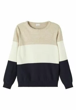 NAME IT Langarm - Trui - Oxford Tan