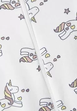 NAME IT Zip Unicorn Noos - Pyjama - Bright White -Shirt Zacht Verkoop ae7a5682881a454da2c4c900c7d96c23