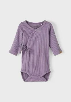 NAME IT Strampler Wickel - Body - Purple Sage -Shirt Zacht Verkoop b28677f252944f99b43e8c318356ddf0