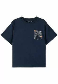 NAME IT Loose Fit - T-Shirt Print - Dark Sapphire