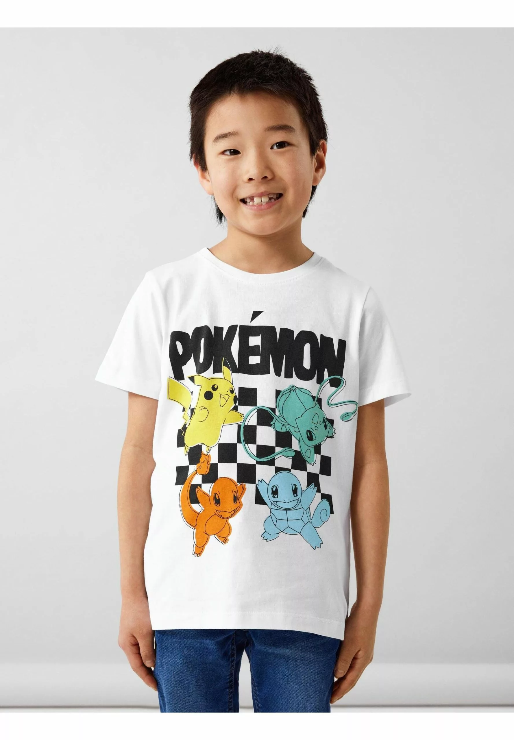 NAME IT Nkmjulin Pokemon - T-Shirt Print - Bright White 1 NAME IT Nkmjulin Pokemon - T-Shirt Print - Bright White