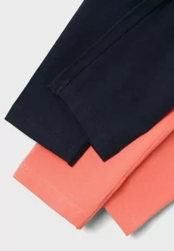 NAME IT Nkfvivian Capri 2 Pack - Legging - Coral/Dark Sapphire -Shirt Zacht Verkoop b8acb7dc91104261a2eb6a5fe0bdee95