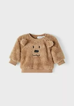 NAME IT Regular Fit - Fleece Trui - Affogat -Shirt Zacht Verkoop b9f170d9b9fa43b493655081f5754e03