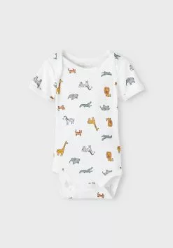 NAME IT Nbnbody Safari Unisex 3 Pack - Body - Quarry -Shirt Zacht Verkoop ba3a025ab74a40faa3cec1e44d48cebb