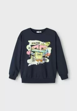 NAME IT Spongebob - Sweater - Dark Sapphire 7 NAME IT Spongebob - Sweater - Dark Sapphire -Shirt Zacht Verkoop bbfad8a470f74baaafb1ce7deba6433d