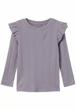 NAME IT Langen Ărmeln - Longsleeve - Lavender Gray