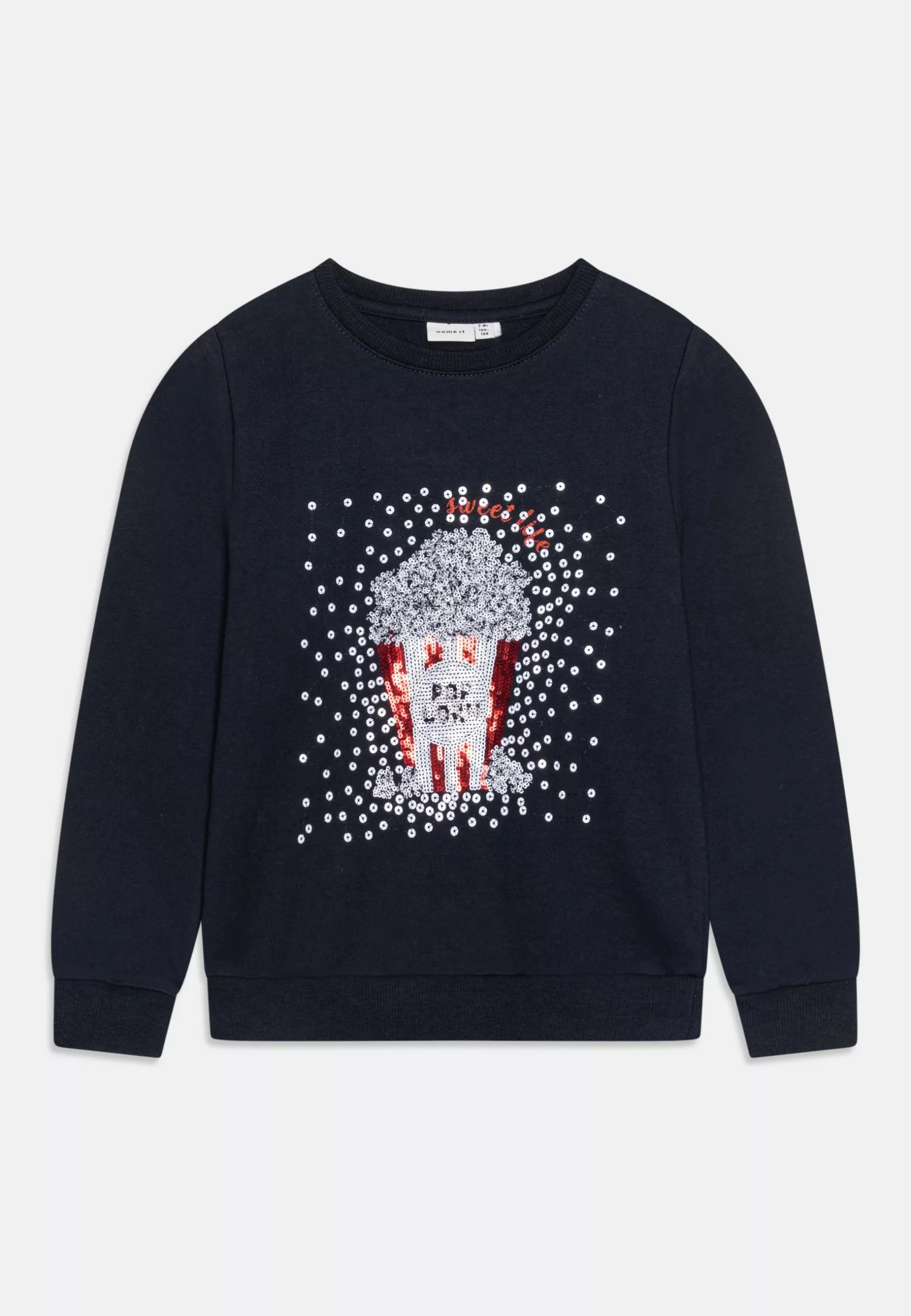 NAME IT Nkflamaria Ls Light Unb - Sweater - Dark Sapphire 1 NAME IT Nkflamaria Ls Light Unb - Sweater - Dark Sapphire