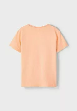 NAME IT Minecraft - T-Shirt Print - Peach Nectar -Shirt Zacht Verkoop bd93742bfba34a448469327e609a389b