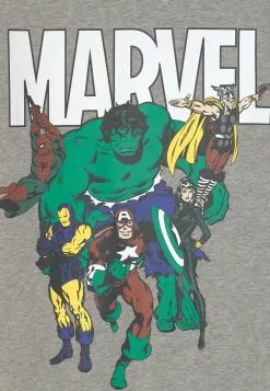 NAME IT Nkmnoise Marvel - Sweater - Grey Melange -Shirt Zacht Verkoop bdce0e3b551e4b0681492da384ba6dd8