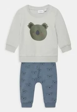 NAME IT Nbmkim Unisex Set - Sweater - Pearl Blue