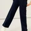 NAME IT Nkfidalina Wide Pant- Broek - Dark Sapphire
