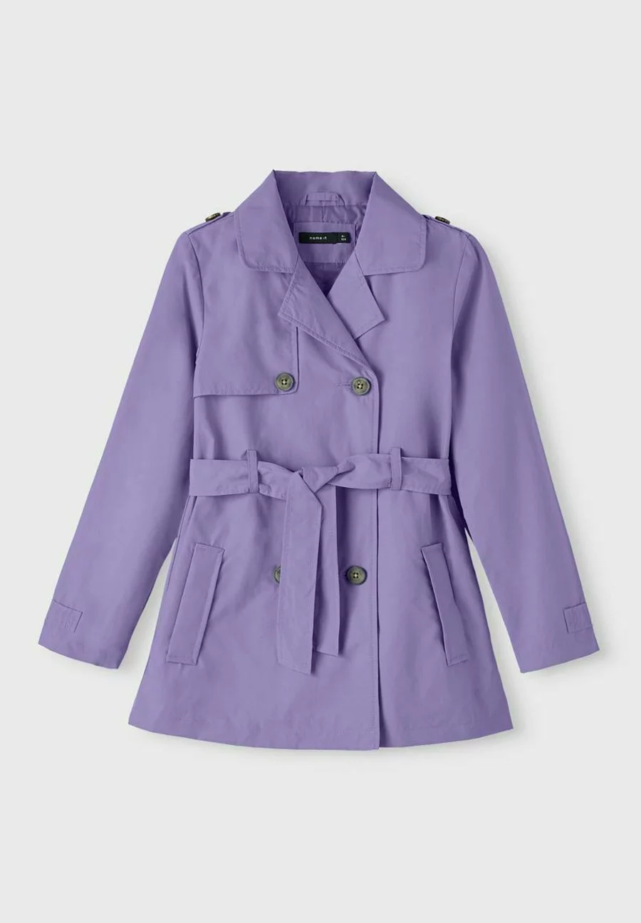 NAME IT Langärmeliger - Trenchcoat - Sand Verbena 5 NAME IT Langärmeliger - Trenchcoat - Sand Verbena - Afbeelding 5