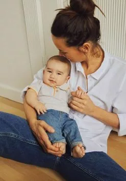 NAME IT Kurzarm - Poloshirt - Humus