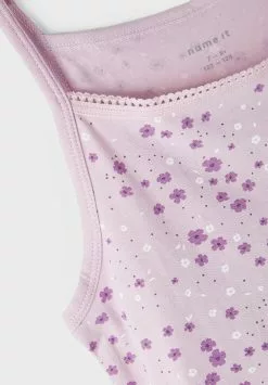 NAME IT Nkfstrap Winsome Flower 2 Pack - Hemd - Purple -Shirt Zacht Verkoop c165b634e0634969afb0f82b6714838d
