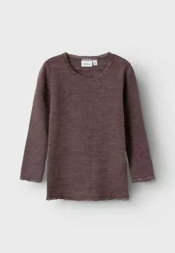 NAME IT Nmfwang Ne.Ls Solid Noos Xxiii - Trui - Peppercorn -Shirt Zacht Verkoop c1c7ca17207140fcbc8564d259f63278