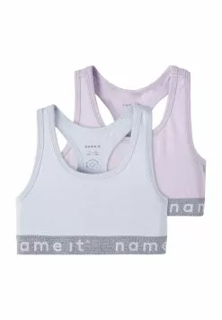 NAME IT Nkfshort 2 Pack - Bustier - Heather/Pastel Lilac