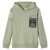 NAME IT Print - Hoodie - Dried Sage