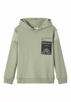 NAME IT Print - Hoodie - Dried Sage
