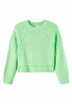 NAME IT Langarm - Trui - Green Ash