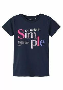 NAME IT Regular Fit - T-Shirt Print - Dark Sapphire