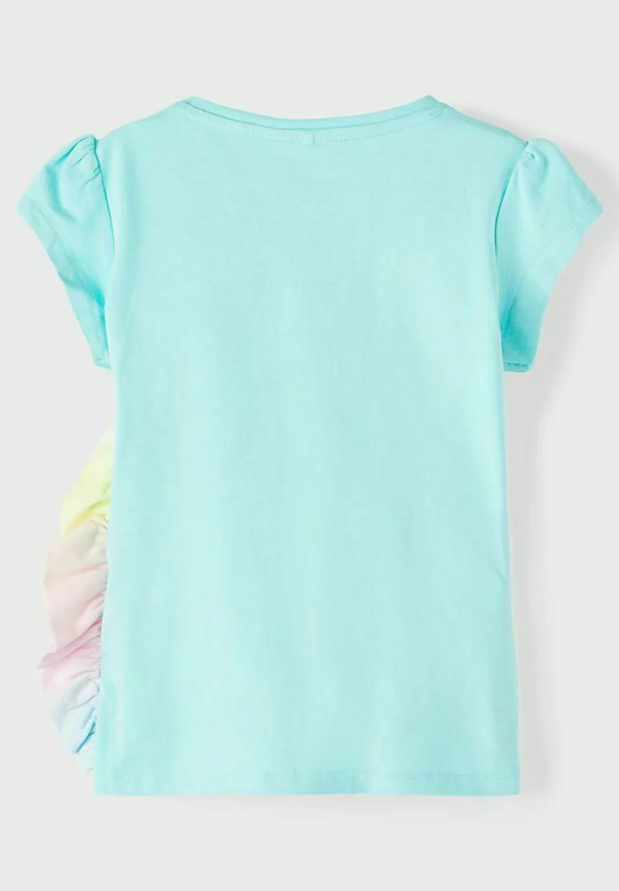 NAME IT My Little Pony - T-Shirt Print - Aqua Splash 3 NAME IT My Little Pony - T-Shirt Print - Aqua Splash - Afbeelding 3