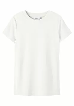 NAME IT Nkfnilla- T-Shirt Basic - Bright White