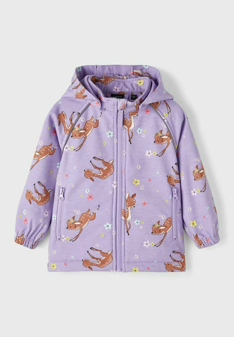 NAME IT Alfa - Regenjas - Sand Verbena 3 NAME IT Alfa - Regenjas - Sand Verbena - Afbeelding 3