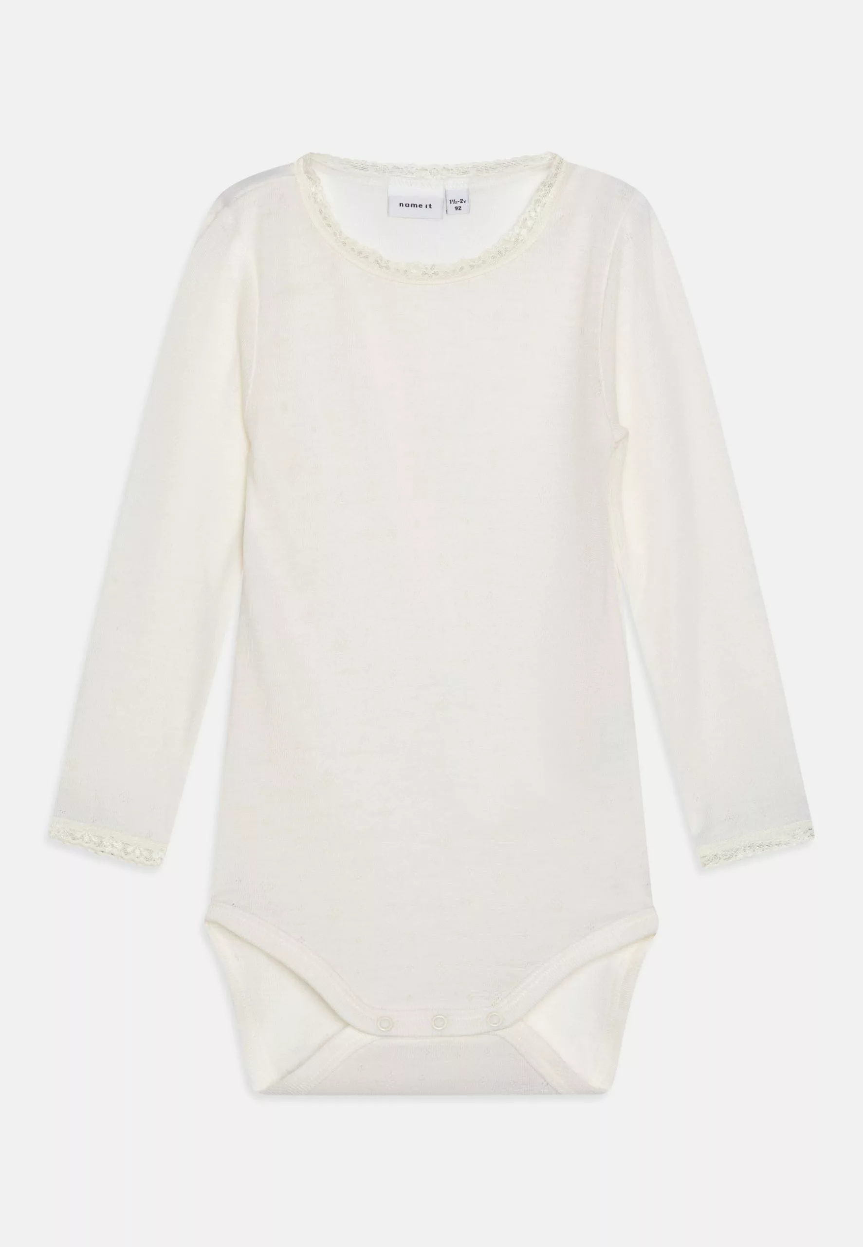 NAME IT Nmfwang Ne Ls Solid - Body - Snow White 1 NAME IT Nmfwang Ne Ls Solid - Body - Snow White