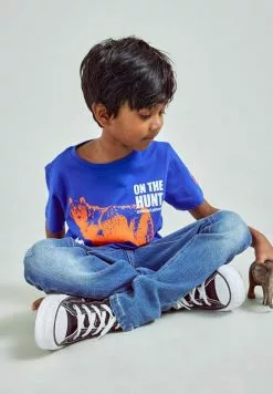 NAME IT Animal Planet - T-Shirt Print - Surf The Web