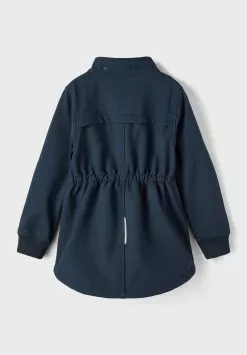 NAME IT Nkfalfa Button Long - Softshelljas - Dark Blue -Shirt Zacht Verkoop ca6027887fc748b1bf493e7f00f98528