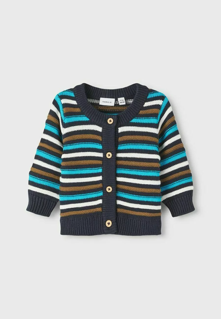 NAME IT Gestreiftes - Vest - Dark Sapphire 5 NAME IT Gestreiftes - Vest - Dark Sapphire - Afbeelding 5