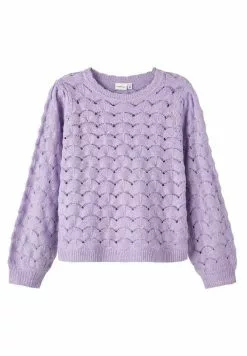 NAME IT Pointelle - Trui - Sand Verbena