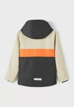 NAME IT Max - Jas - White Pepper -Shirt Zacht Verkoop cf3bf3e0e6a04395b3132afbfc167eb3