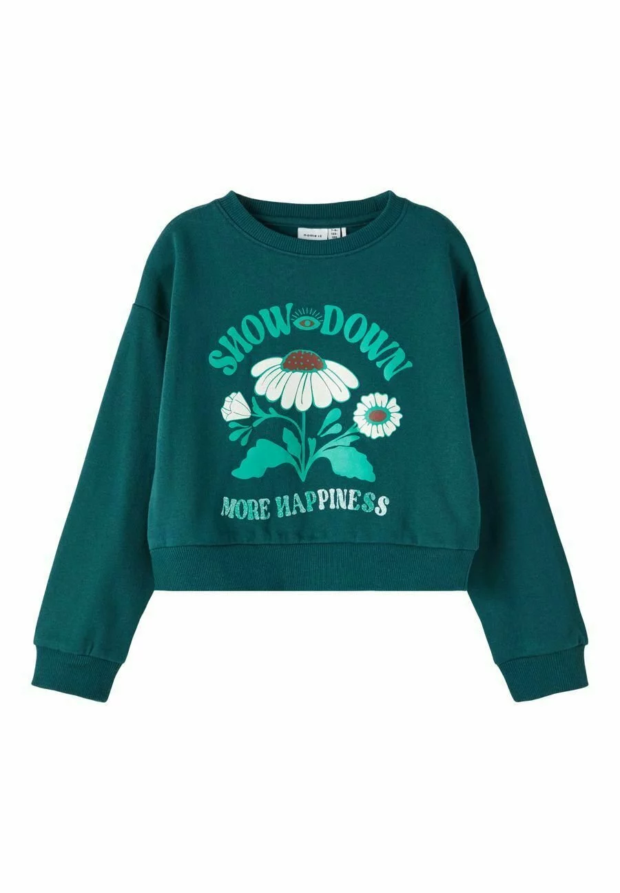 NAME IT Regular Fit - Sweater - Sea Moss 1 NAME IT Regular Fit - Sweater - Sea Moss