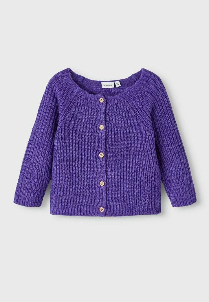 NAME IT Langarm - Vest - Purple Corallites 5 NAME IT Langarm - Vest - Purple Corallites - Afbeelding 5