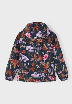 NAME IT Autumn Flower - Jas - Dark Sapphire -Shirt Zacht Verkoop d1d130399d404ec080cfce372c6feed3