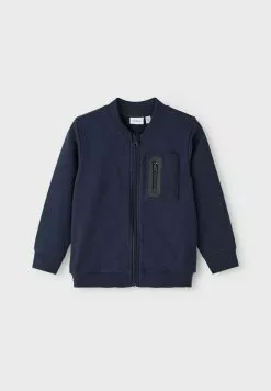 NAME IT Sweater Met Rits - Dark Sapphire -Shirt Zacht Verkoop d2f02c6ef19c4182b37e7248683cc8a0