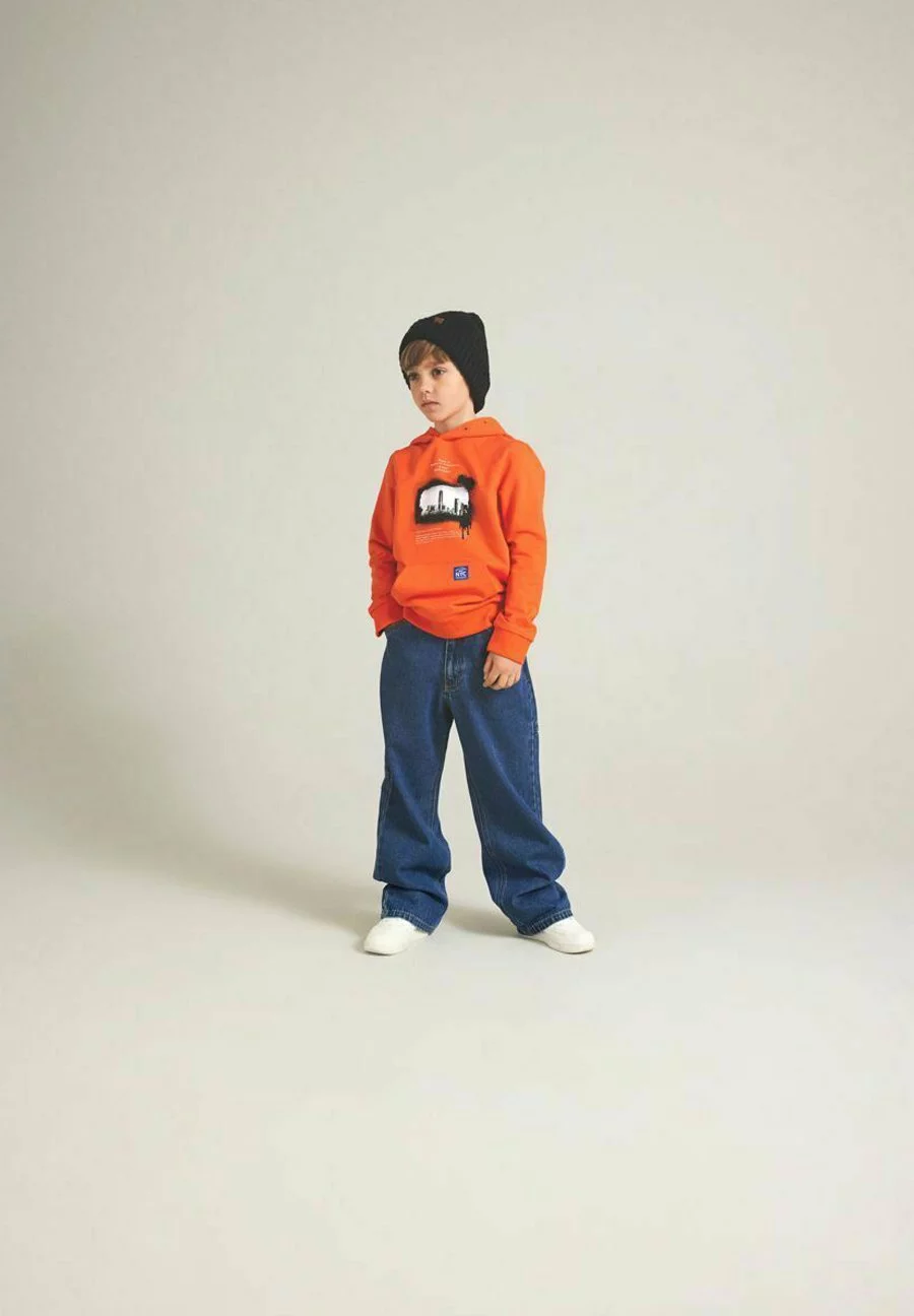 NAME IT Regular Fit - Hoodie - Tigerlily 1 NAME IT Regular Fit - Hoodie - Tigerlily