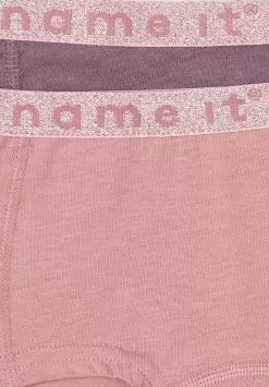 NAME IT Nkfhipster 2 Pack - Slip - Nostalgia Rose/Black Plum -Shirt Zacht Verkoop d3b3c84d8652483ebaf4bf9079de5931