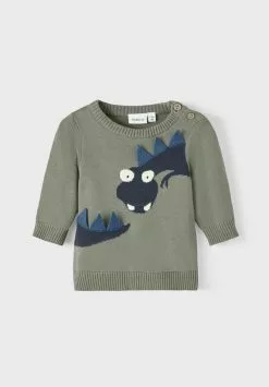 NAME IT Nbmtorane - Trui - Dried Sage -Shirt Zacht Verkoop d7832debef1c49409ef96ab54e7caad8