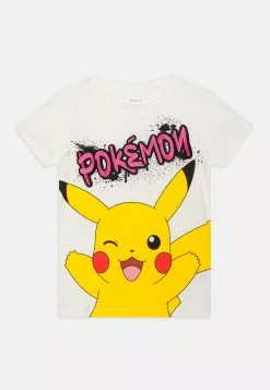 NAME IT Nkfjoba Pokemon Sky - T-Shirt Print - White Alyssum