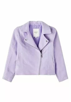 NAME IT Imitatieleren Jas - Sand Verbena